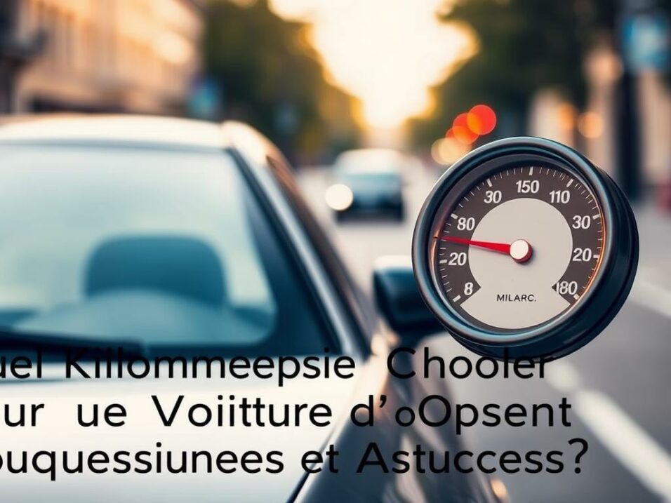 kilomètres voiture occasion