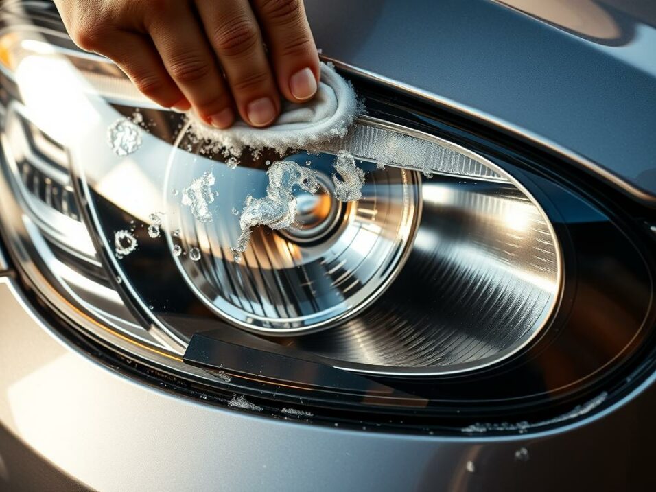 nettoyage phares voiture