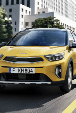kia stonic jaune