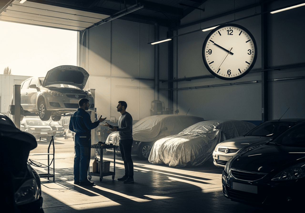 Combien de temps un garagiste peut légalement garder votre voiture ?