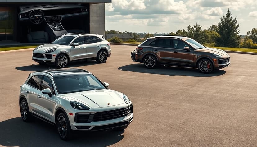 porsche cayenne base trim