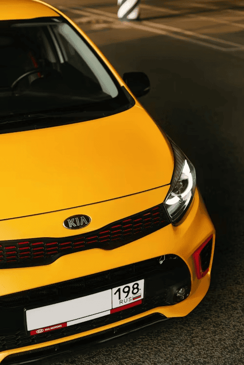 kia picanto extérieur jaune