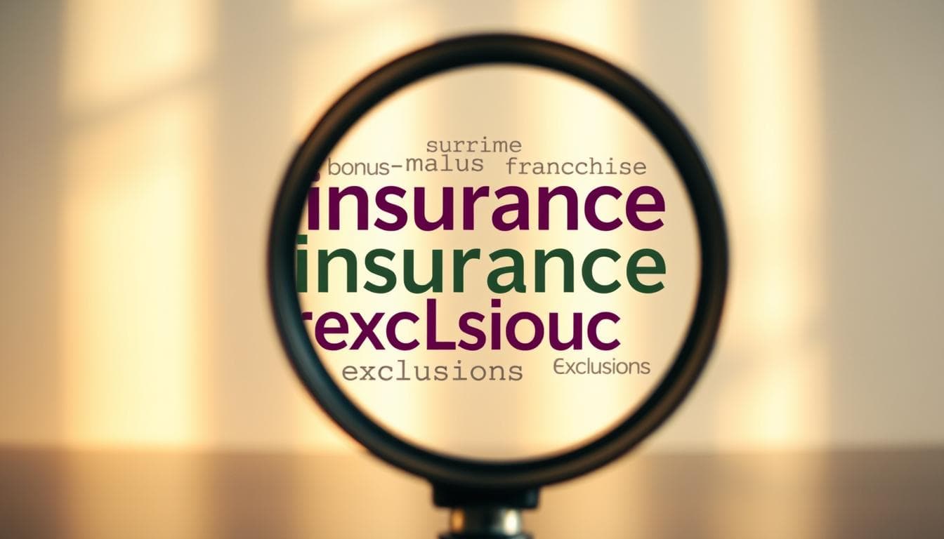 Surprime, bonus-malus, franchises et exclusions: bien maîtriser le vocabulaire