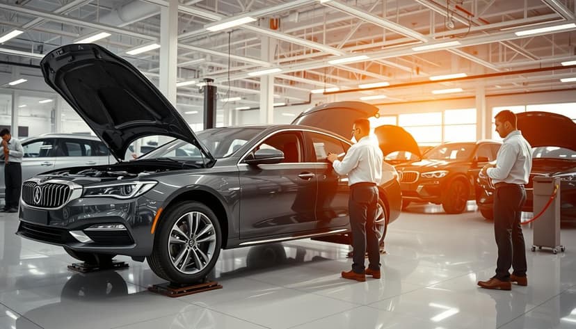 révision voiture neuve