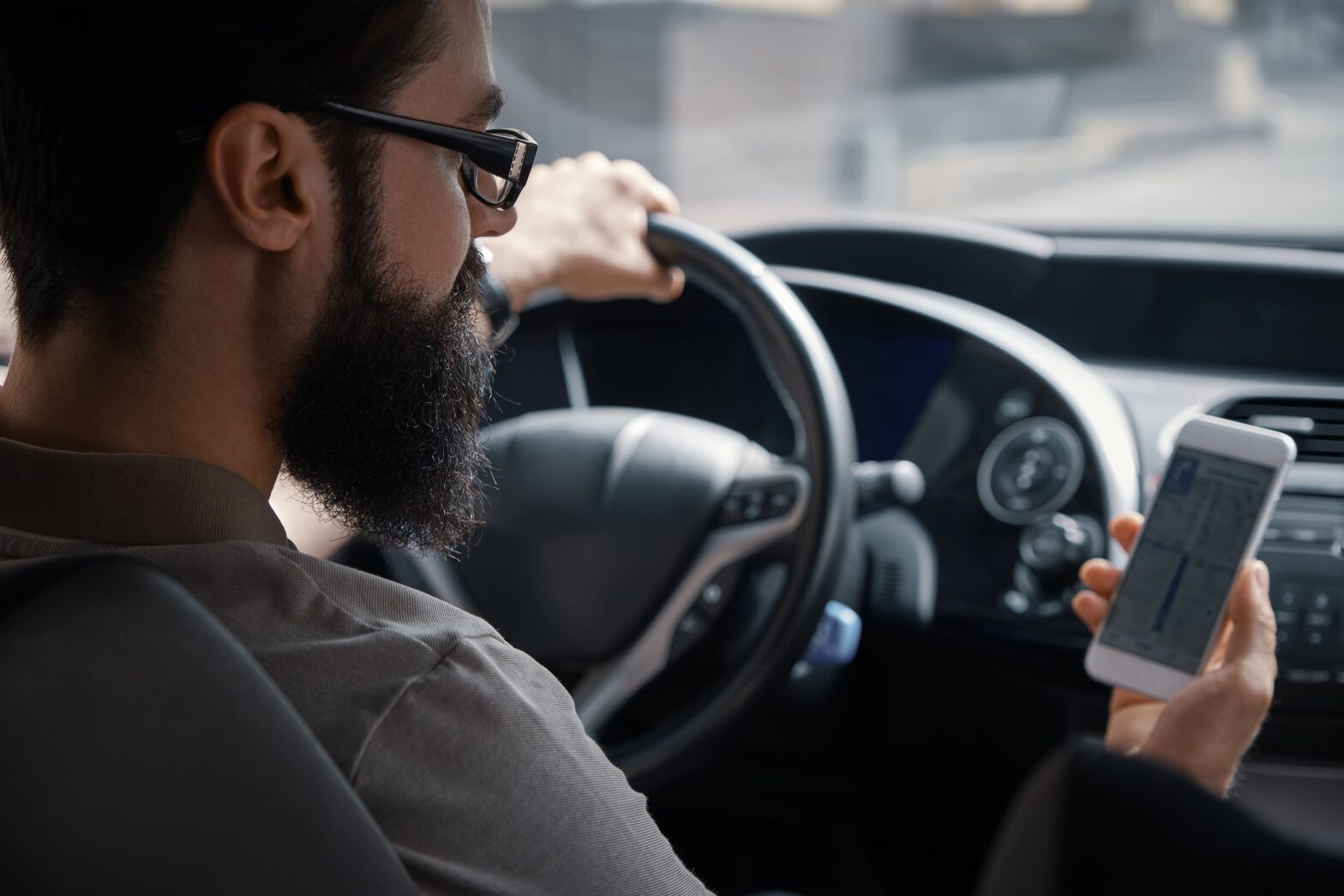 téléphone au volant