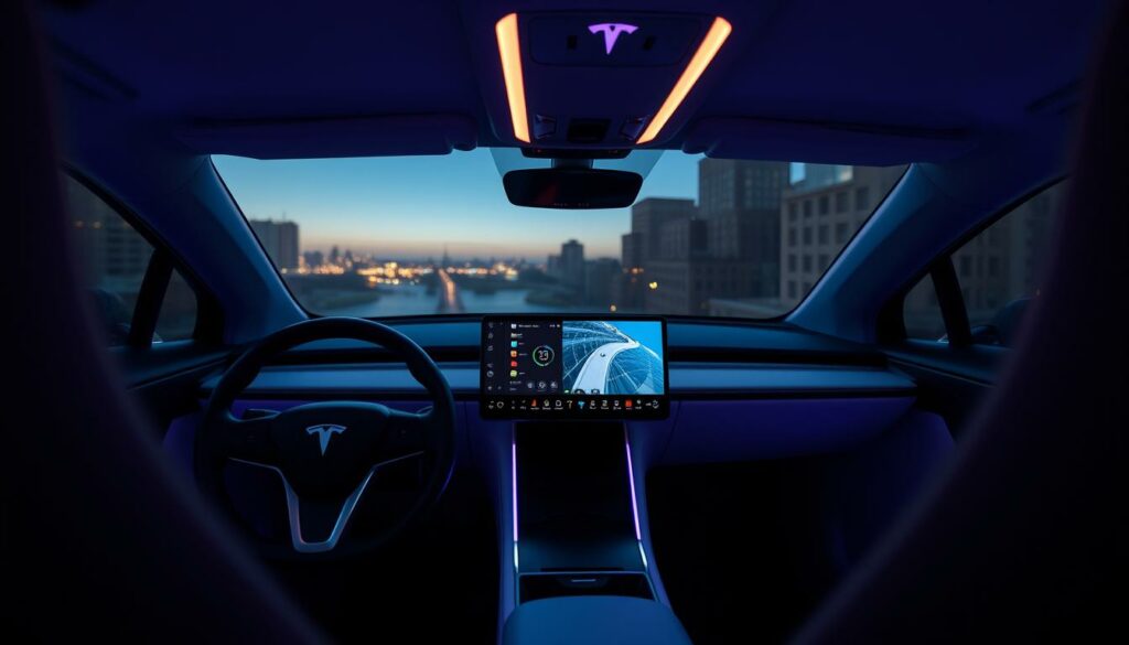 technologies embarquées Tesla