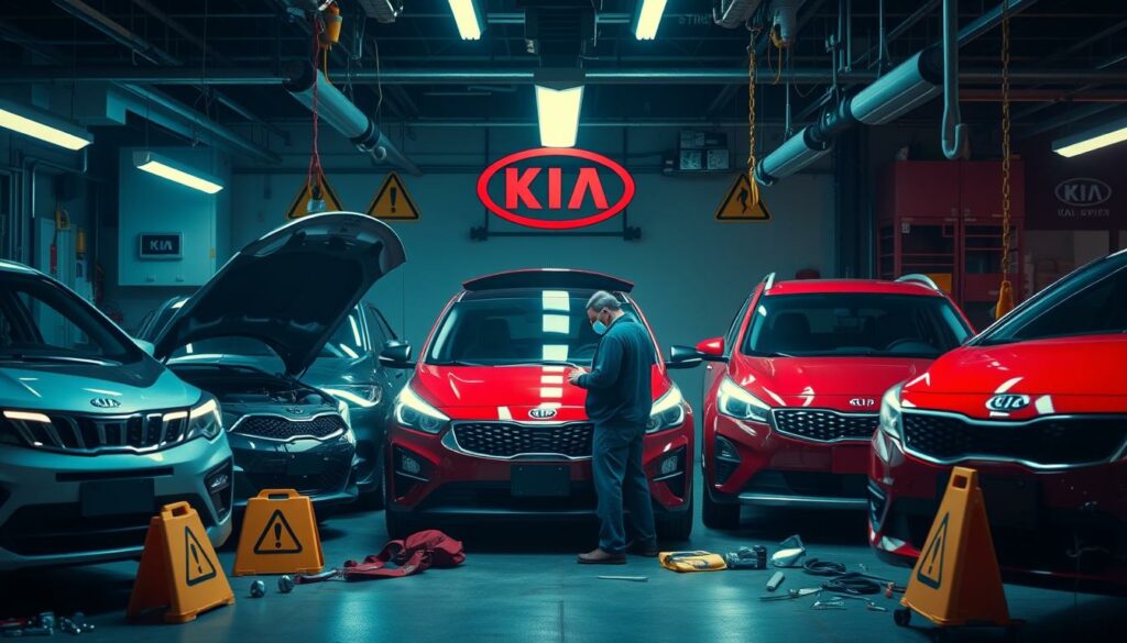 impact rappels Kia