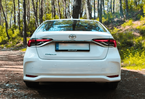 toyota corolla les dimensions exactes