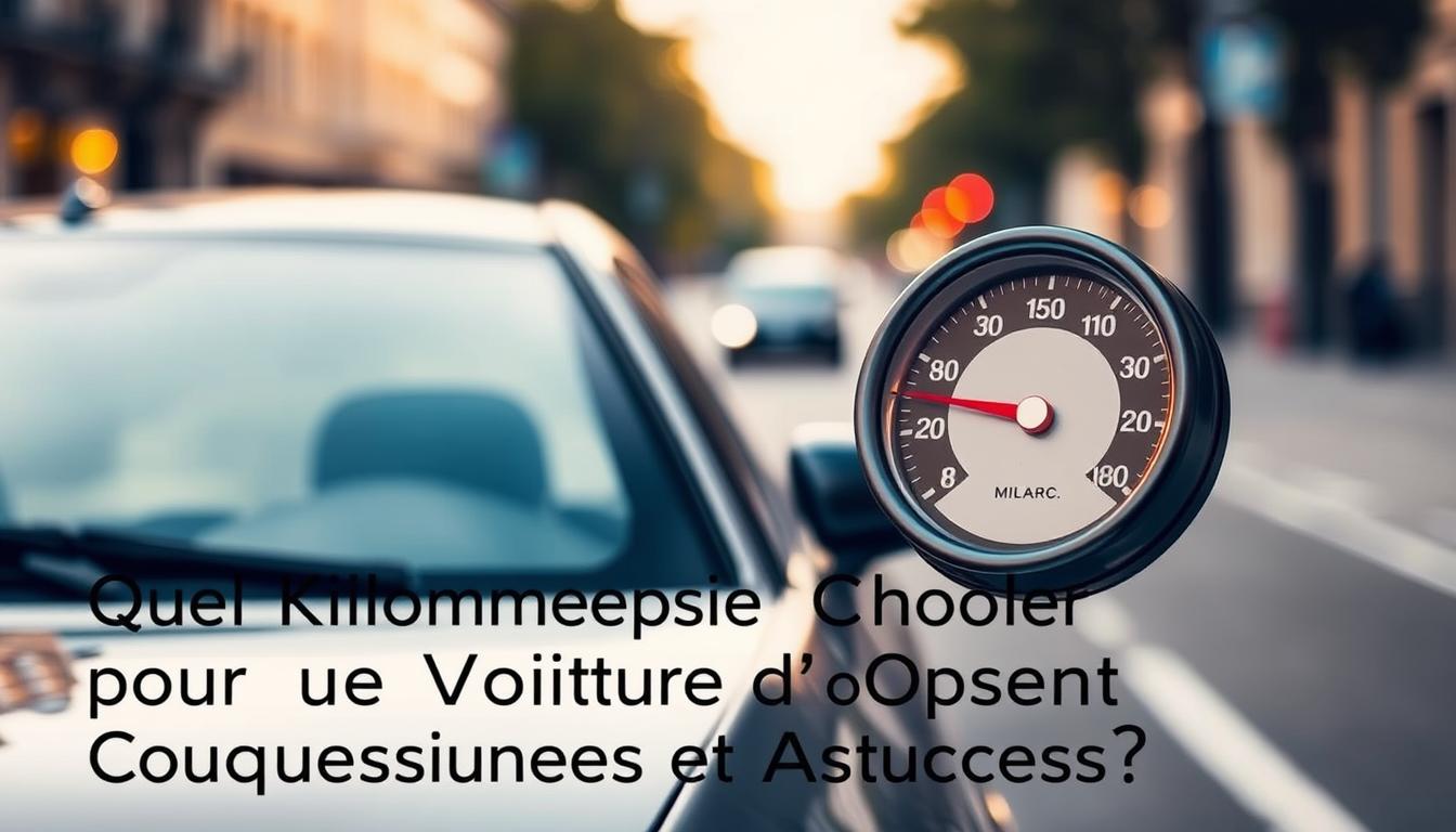 kilomètres voiture occasion