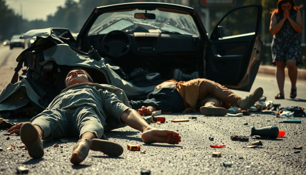 Conséquences d’une collision à vitesse élevée pour occupants et piétons Conséquences d’une collision à vitesse élevée pour occupants et piétons