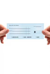 cheque de banque