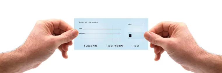 cheque de banque