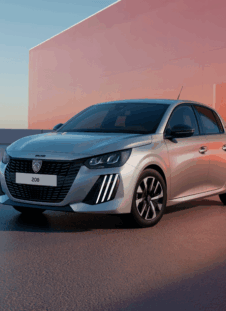 peugeot 208 grise