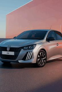 peugeot 208 grise