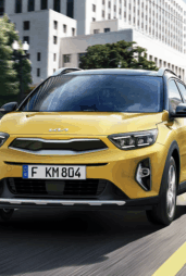 kia stonic jaune