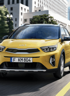 kia stonic jaune