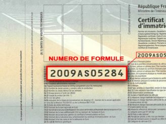 Numéro de formule