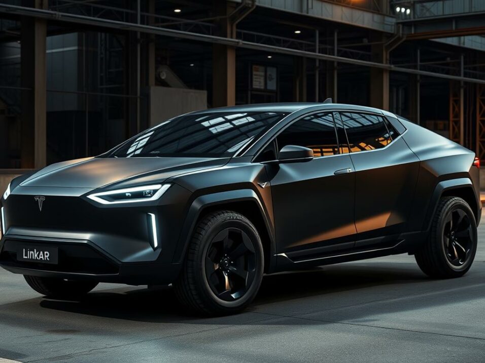 tesla cybertruck matte black
